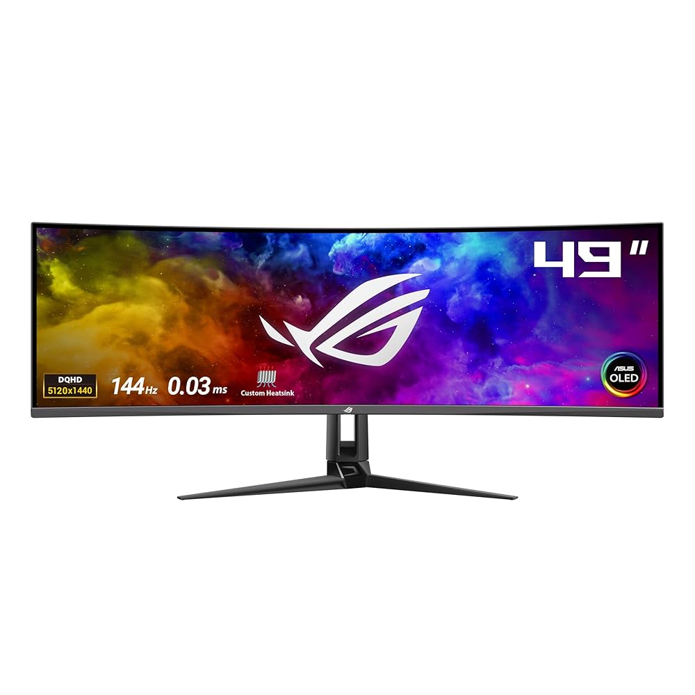 ASUS - ASUS ROG STRIX ROG SWIFT セット 新品 ASUS エイスース ROG Swift OLED PG34WCDM 34インチ ウルトラ